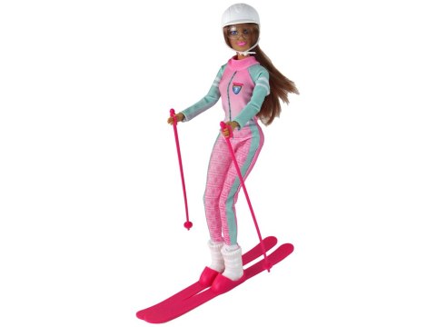 Lalka Anlily Narciarka Zestaw Narciarski Narty LEAN Toys Lalka Anlily Narciarka Zestaw Narciarski Narty LEAN Toys