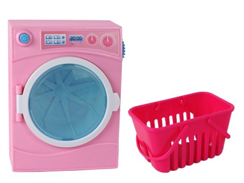 Lalka Anlily Pralnia Zestaw Akcesoriów Pralka XXL LEAN Toys Lalka Anlily Pralnia Zestaw Akcesoriów Pralka XXL LEAN Toys