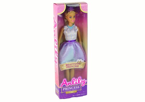 Lalka Anlily Princess Księżniczka Fiolet Królowa LEAN Toys Lalka Anlily Princess Księżniczka Fiolet Królowa LEAN Toys