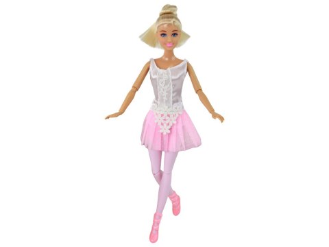 Lalka Dla Dzieci Anlily Baletnica Tancerka Statuetka Kok Różowa Sukienka LEAN Toys Lalka Dla Dzieci Anlily Baletnica Tancerka Statuetka Kok Różowa Sukienka LEAN Toys