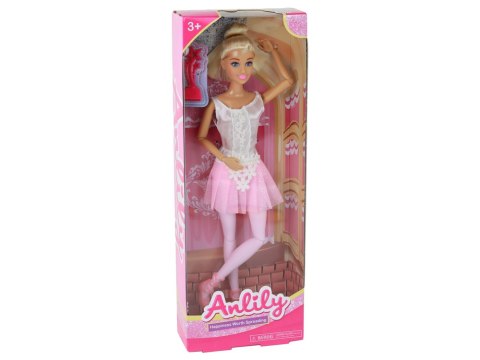 Lalka Dla Dzieci Anlily Baletnica Tancerka Statuetka Kok Różowa Sukienka LEAN Toys Lalka Dla Dzieci Anlily Baletnica Tancerka Statuetka Kok Różowa Sukienka LEAN Toys