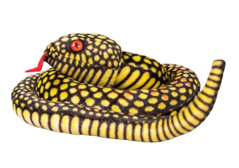 Maskotka Pluszowa Wąż Żółty 100 cm LEAN Toys Maskotka Pluszowa Wąż Żółty 100 cm LEAN Toys