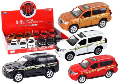Metalowe Autko 12 cm Efekty Dźwiękowe Świetlne Różne Kolory LEAN Toys Metalowe Autko 12 cm Efekty Dźwiękowe Świetlne Różne Kolory LEAN Toys