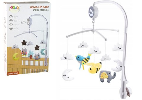 Nakręcana Karuzela Pozytywka Do Łóżeczka Dzieci LEAN Toys Nakręcana Karuzela Pozytywka Do Łóżeczka Dzieci LEAN Toys