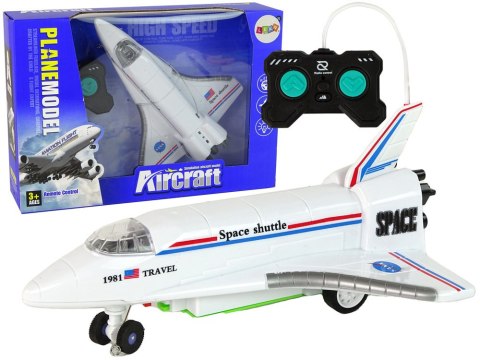 Odrzutowiec Zdalnie Sterowany Pilot Biały LEAN Toys Odrzutowiec Zdalnie Sterowany Pilot Biały LEAN Toys