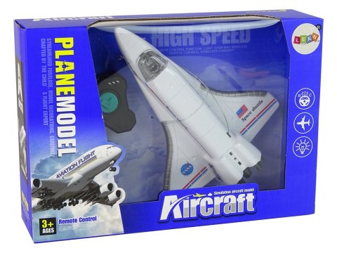 Odrzutowiec Zdalnie Sterowany Pilot Biały LEAN Toys Odrzutowiec Zdalnie Sterowany Pilot Biały LEAN Toys