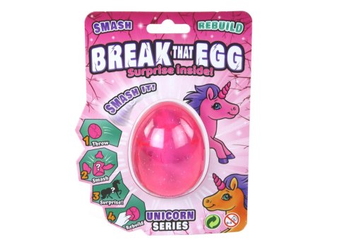 Pękające Magiczne Jajko Jednorożec Różowe 6cm LEAN TOYS Pękające Magiczne Jajko Jednorożec Różowe 6cm LEAN TOYS