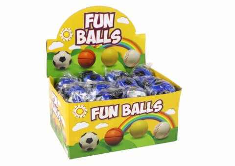 Piłka Nożna PU Na Gumce Jojo Do Odbijania 6 cm Niebieska LEAN TOYS Piłka Nożna PU Na Gumce Jojo Do Odbijania 6 cm Niebieska LEAN TOYS