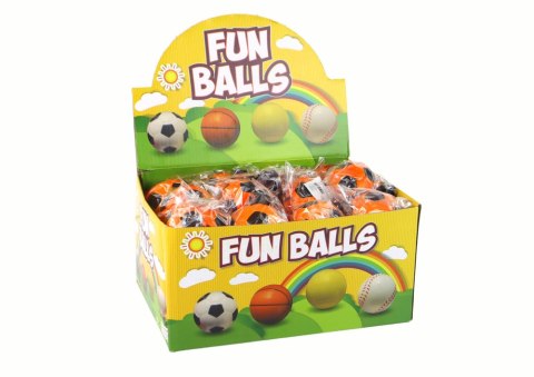 Piłka Nożna PU Na Gumce Jojo Do Odbijania 6 cm Pomarańczowa LEAN TOYS Piłka Nożna PU Na Gumce Jojo Do Odbijania 6 cm Pomarańczowa LEAN TOYS