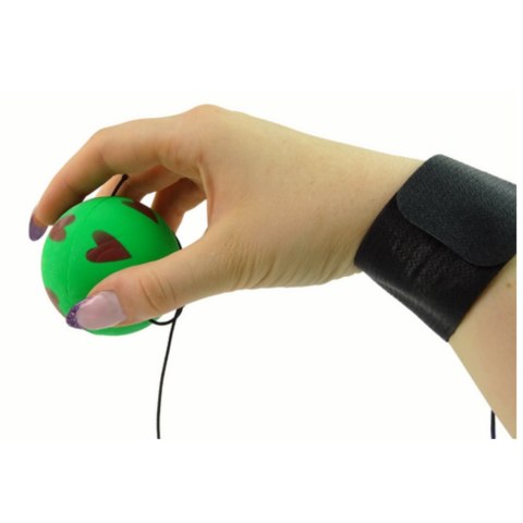 Piłka PU Na Gumce 6 cm 4 Kolory Serca LEAN TOYS Piłka PU Na Gumce 6 cm 4 Kolory Serca LEAN TOYS