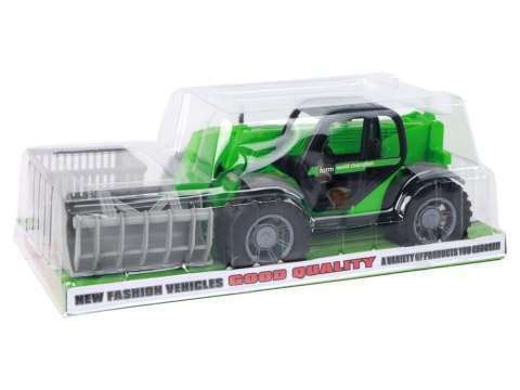 Pojazd Rolniczy Traktor Zielony Dźwig Maszyna Rolnicza LEAN Toys Pojazd Rolniczy Traktor Zielony Dźwig Maszyna Rolnicza LEAN Toys