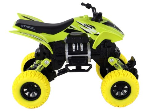 Pojazd Terenowy Pchacz Quad XC Gumowe Koła Zielony LEAN Toys Pojazd Terenowy Pchacz Quad XC Gumowe Koła Zielony LEAN Toys