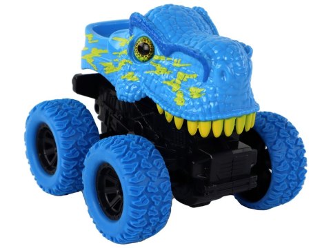Pojazd Terenowy Pchacz Tyranozaur Rex Gumowe Koła Niebieski LEAN Toys Pojazd Terenowy Pchacz Tyranozaur Rex Gumowe Koła Niebieski LEAN Toys