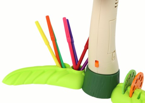 Projektor do Rysowania Dinozaur Dźwięki Akcesoria LEAN Toys Projektor do Rysowania Dinozaur Dźwięki Akcesoria LEAN Toys