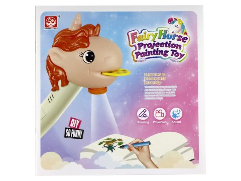 Projektor do Rysowania Dinozaur Dźwięki Akcesoria LEAN Toys Projektor do Rysowania Dinozaur Dźwięki Akcesoria LEAN Toys