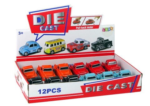Resorak Z Napędem Frykcyjnym Auto Osobowe Pick Up 4 Kolory LEAN TOYS Resorak Z Napędem Frykcyjnym Auto Osobowe Pick Up 4 Kolory LEAN TOYS
