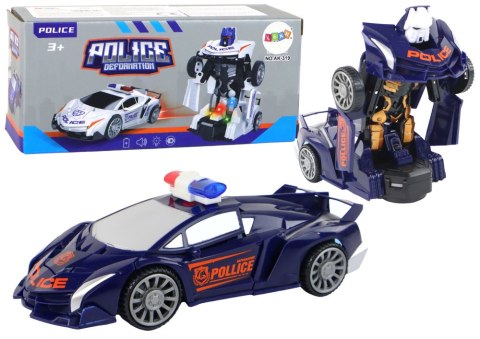 Samochód-Robot Policja Granatowy LEAN Toys Samochód-Robot Policja Granatowy LEAN Toys
