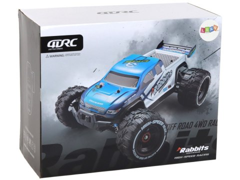 Samochód Terenowy Rabbits RC Napęd Na 4 Koła Żółty 2.4G LEAN Toys Samochód Terenowy Rabbits RC Napęd Na 4 Koła Żółty 2.4G LEAN Toys