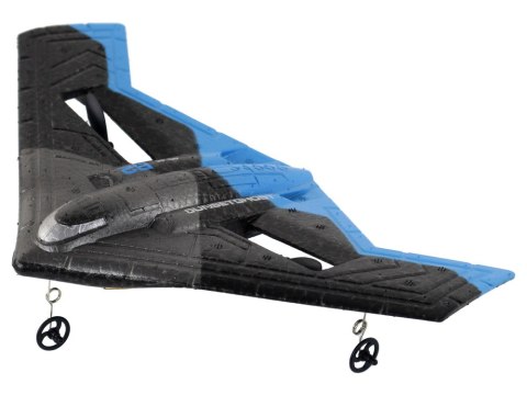 Samolot R/C 4D-G4 Światła Niebieski Czarny LEAN Toys Samolot R/C 4D-G4 Światła Niebieski Czarny LEAN Toys