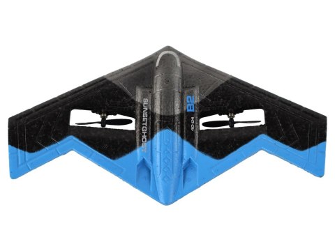 Samolot R/C 4D-G4 Światła Niebieski Czarny LEAN Toys Samolot R/C 4D-G4 Światła Niebieski Czarny LEAN Toys