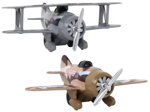 Samolot Z Napędem Śmigłowiec Aluminiowy Kolorowy Mix LEAN Toys Samolot Z Napędem Śmigłowiec Aluminiowy Kolorowy Mix LEAN Toys