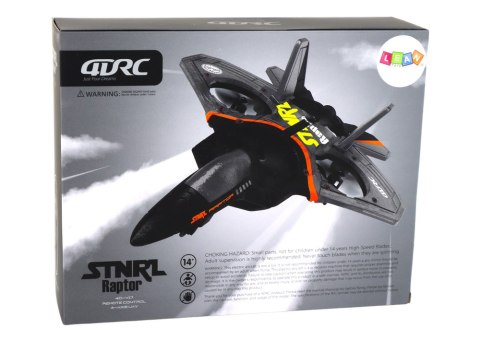 Zdalnie Sterowany Samolot Myśliwiec R/C Srebrny LEAN Toys Zdalnie Sterowany Samolot Myśliwiec R/C Srebrny LEAN Toys