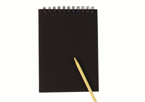 Zdrapywanka Notes Dla Dzieci Pomarańczowy LEAN TOYS Zdrapywanka Notes Dla Dzieci Pomarańczowy LEAN TOYS