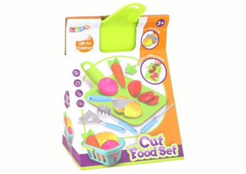 Zestaw Warzyw Do Krojenia Deska Akcesoria LEAN Toys Zestaw Warzyw Do Krojenia Deska Akcesoria LEAN Toys