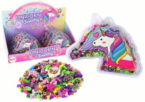Zestaw do Tworzenia Bransoletek Koraliki Zawieszki Biżuteria Jednorożec LEAN TOYS Zestaw do Tworzenia Bransoletek Koraliki Zawieszki Biżuteria Jednorożec LEAN TOYS