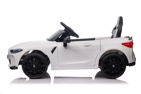 Auto Na Akumulator BMW M4 Białe LEAN CARS Auto Na Akumulator BMW M4 Białe LEAN CARS