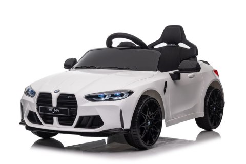 Auto Na Akumulator BMW M4 Białe LEAN CARS Auto Na Akumulator BMW M4 Białe LEAN CARS