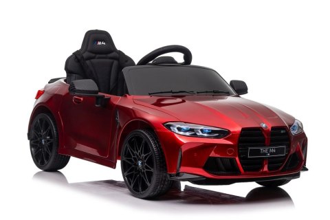 Auto Na Akumulator BMW M4 Czerwone Lakierowane LEAN CARS Auto Na Akumulator BMW M4 Czerwone Lakierowane LEAN CARS