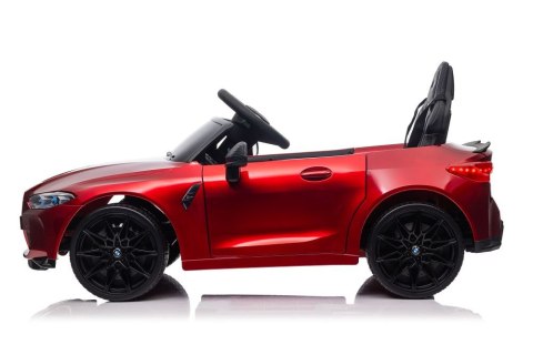Auto Na Akumulator BMW M4 Czerwone Lakierowane LEAN CARS Auto Na Akumulator BMW M4 Czerwone Lakierowane LEAN CARS