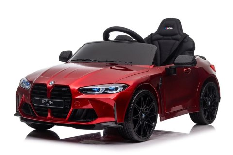 Auto Na Akumulator BMW M4 Czerwone Lakierowane LEAN CARS Auto Na Akumulator BMW M4 Czerwone Lakierowane LEAN CARS