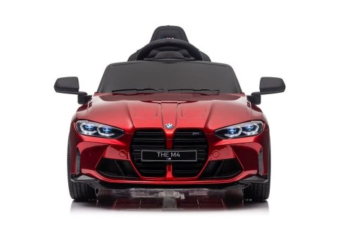 Auto Na Akumulator BMW M4 Czerwone Lakierowane LEAN CARS Auto Na Akumulator BMW M4 Czerwone Lakierowane LEAN CARS