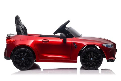 Auto Na Akumulator BMW M4 Czerwone Lakierowane LEAN CARS Auto Na Akumulator BMW M4 Czerwone Lakierowane LEAN CARS