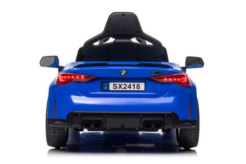 Auto Na Akumulator BMW M4 Niebieskie LEAN CARS Auto Na Akumulator BMW M4 Niebieskie LEAN CARS
