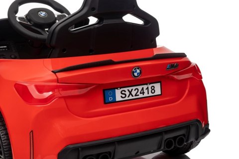 Auto Na Akumulator Bmw M4 Czerwone LEAN CARS Auto Na Akumulator Bmw M4 Czerwone LEAN CARS