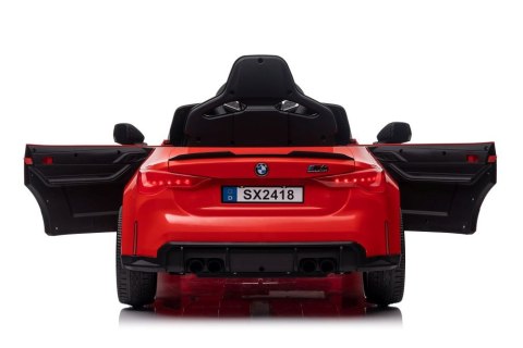 Auto Na Akumulator Bmw M4 Czerwone LEAN CARS Auto Na Akumulator Bmw M4 Czerwone LEAN CARS