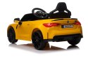 Auto Na Akumulator Bmw M4 Zółte LEAN CARS