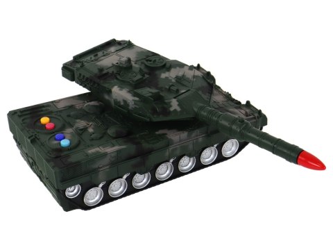 Czołg RC Zdalnie Sterowany Zielony Moro LEAN Toys Czołg RC Zdalnie Sterowany Zielony Moro LEAN Toys