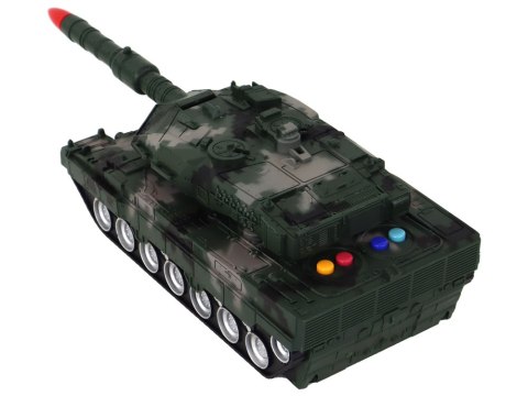 Czołg RC Zdalnie Sterowany Zielony Moro LEAN Toys Czołg RC Zdalnie Sterowany Zielony Moro LEAN Toys