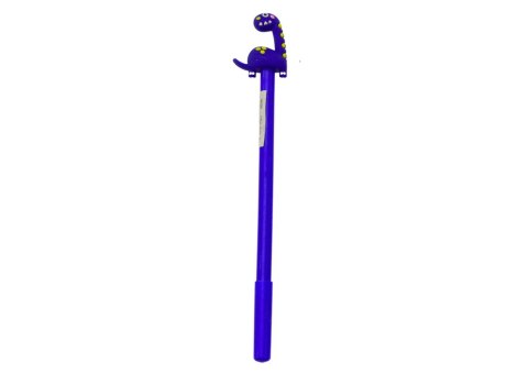 Długopis Z Dinozaurem Zatyczka Czarny Wkład Mix Brązowy Żółty 0.5mm LEAN TOYS Długopis Z Dinozaurem Zatyczka Czarny Wkład Mix Brązowy Żółty 0.5mm LEAN TOYS