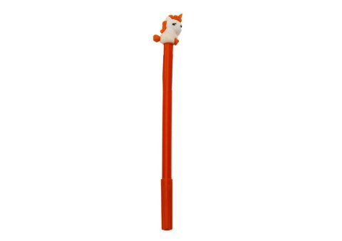 Długopis Z Jednorożcem Zatyczka Czarny Wkład Mix Fioletowy Pomarańczowy 0.5mm LEAN TOYS Długopis Z Jednorożcem Zatyczka Czarny Wkład Mix Fioletowy Pomarańczowy 0.5mm LEAN TOYS