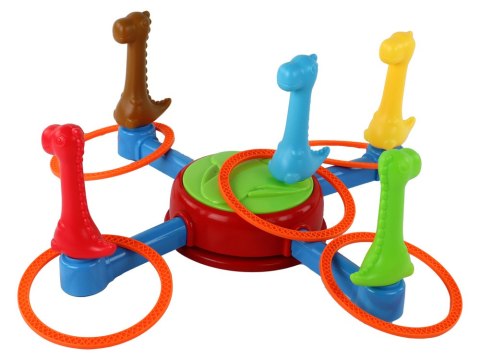 Gra Zabawka Zręcznościowa Dinozaury Ringi 360* LEAN Toys Gra Zabawka Zręcznościowa Dinozaury Ringi 360* LEAN Toys