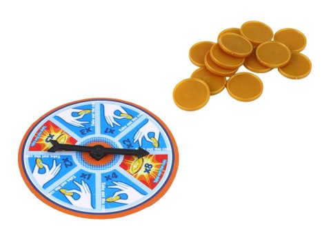 Gra Zręcznościowa Rekin Pirat Wybuchający Monety Koło Losujące LEAN Toys Gra Zręcznościowa Rekin Pirat Wybuchający Monety Koło Losujące LEAN Toys