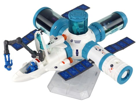 Kosmos Rakieta Stacja Kosmiczna Zestaw Kosmiczny Misja Kosmiczna 17 ele. LEAN Toys Kosmos Rakieta Stacja Kosmiczna Zestaw Kosmiczny Misja Kosmiczna 17 ele. LEAN Toys