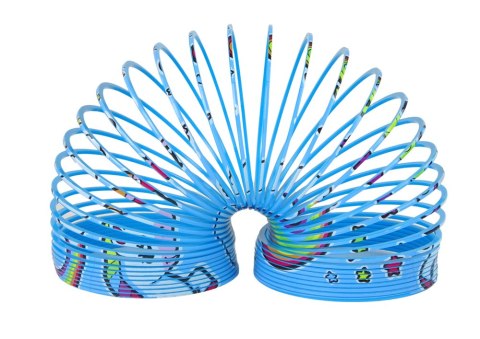 Kultowa Sprężyna Niebieska Jednorożec Relaksacyjna 6CM LEAN TOYS Kultowa Sprężyna Niebieska Jednorożec Relaksacyjna 6CM LEAN TOYS
