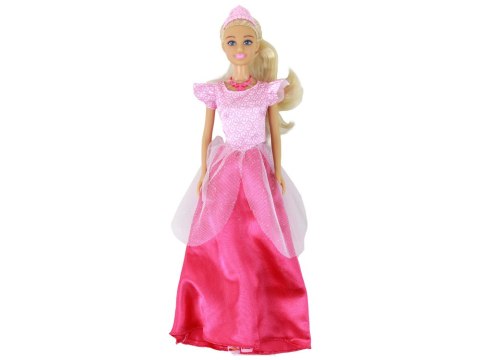 Lalka Dla Dzieci Anlily Księżniczka Długie Blond Włosy Tiara Różowa Suknia LEAN Toys Lalka Dla Dzieci Anlily Księżniczka Długie Blond Włosy Tiara Różowa Suknia LEAN Toys