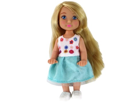 Lalki Dla Dzieci Anlily Mama i Córka Blond Włosy Hulajnoga 8 El. LEAN Toys Lalki Dla Dzieci Anlily Mama i Córka Blond Włosy Hulajnoga 8 El. LEAN Toys